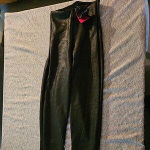 NWT Commando black faux leggings pants Small